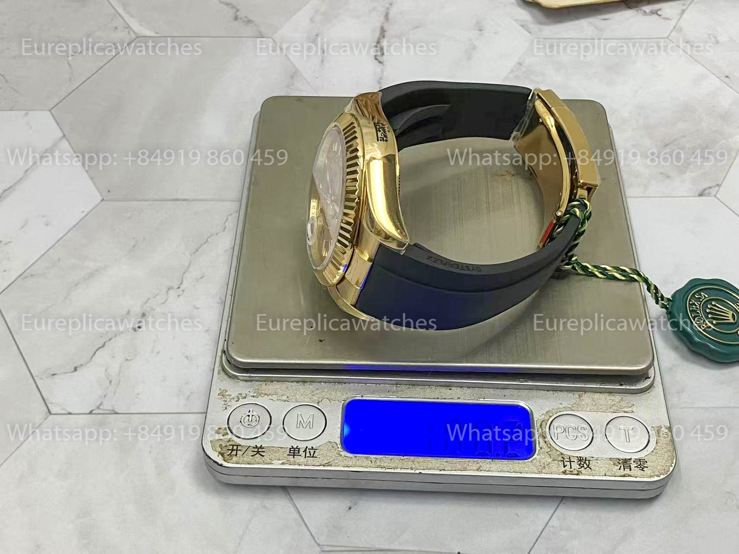 Rolex Oyster Perpetual Sky-Dweller M336239 Silver dial 1:1 Best Clone ZF Fabbrica 190 gram