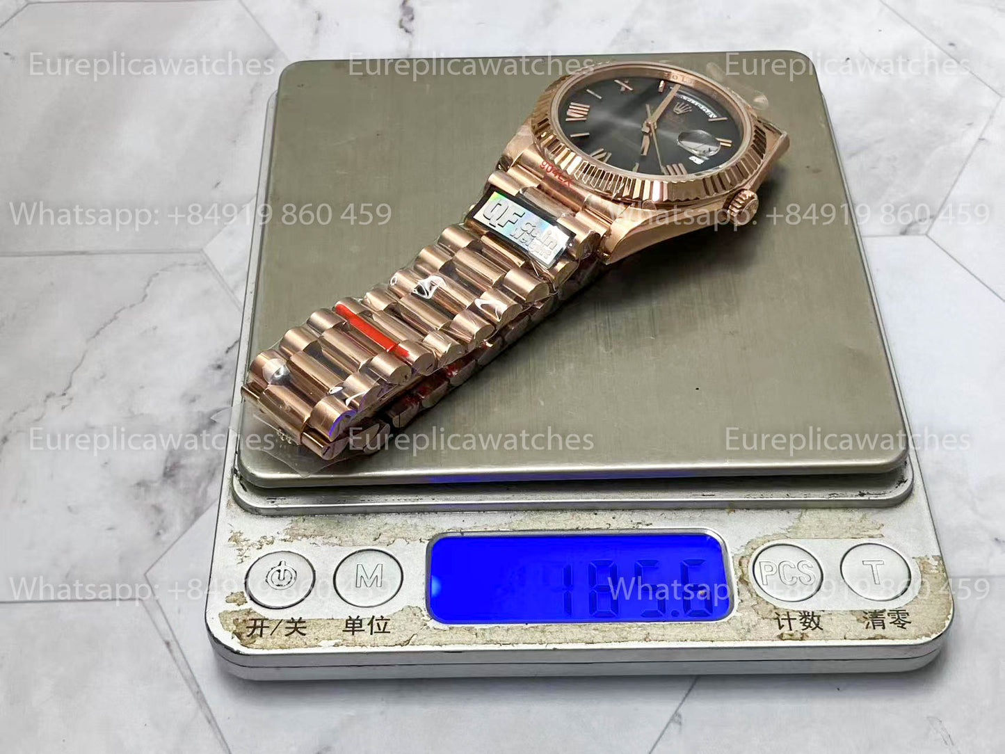 Rolex unveils the new Day-Date 40mm with a Smoked Slate Dial 2024 QF Fabbrica 1:1 Best Edition