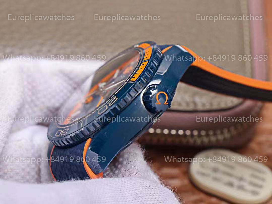 Omega Planet Ocean 600M Co-Axial Master 215.92.46.22.03.001 VS Fabbrica versão melhor 1:1