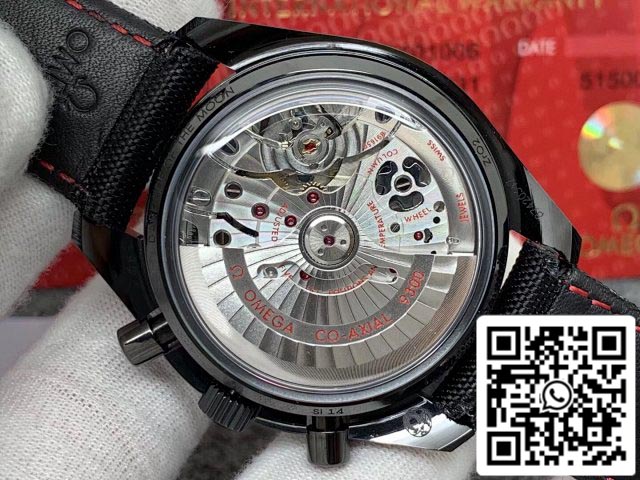 Omega Speedmaster 311.92.44.51.01.005 OM Fabbrica 1:1 Best Edition Dark Side of the Moon Black Swiss ETA9300