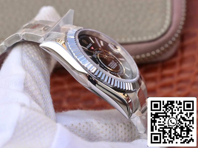 Rolex SKY DWELLER 326139  Best 1:1 Edition Best Fabbrica Black Dial