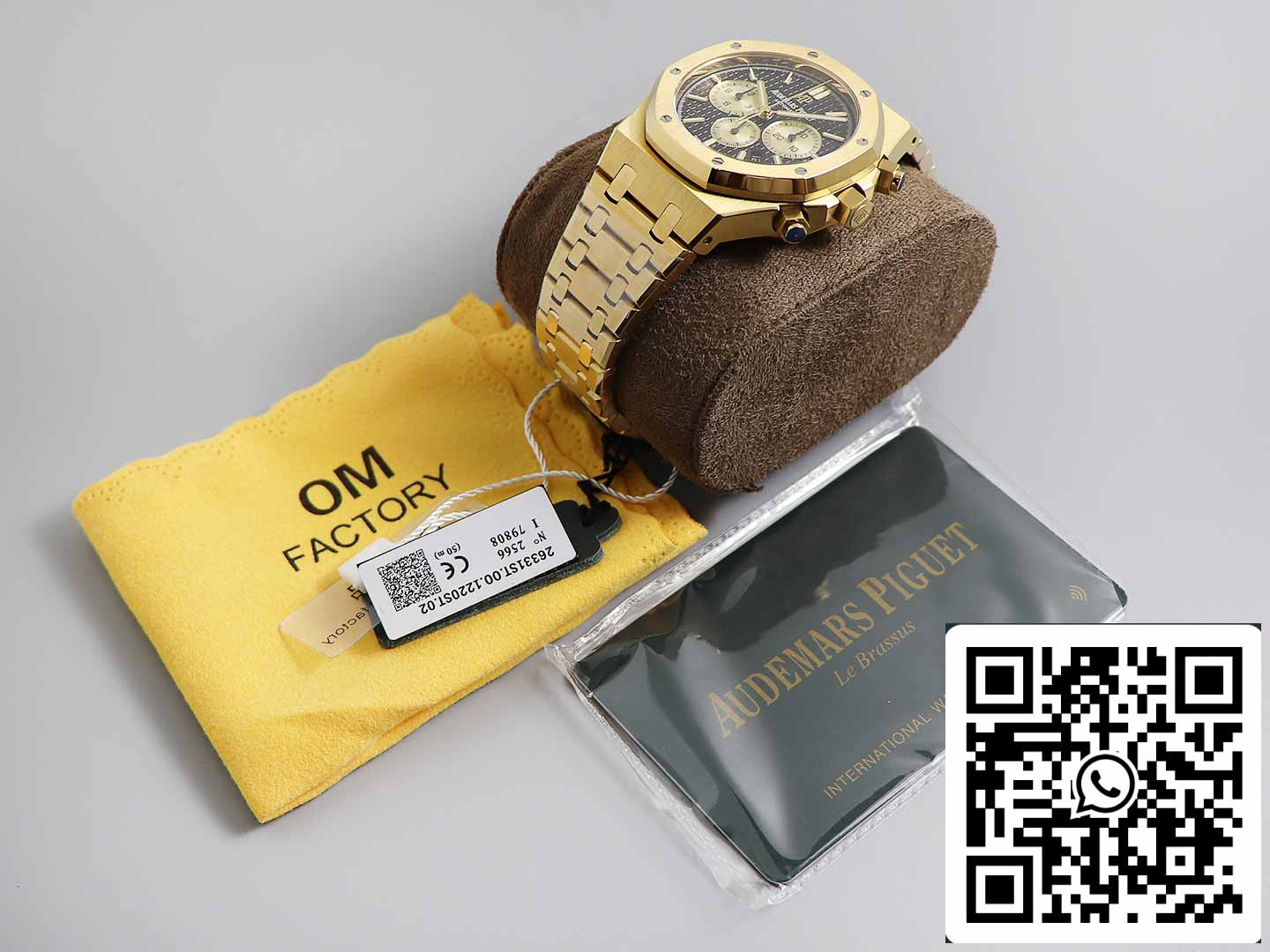 Audemars Piguet Royal Oak 26331ST.00.1220ST.02 1:1 Best Edition OM Fabbrica Black Dial