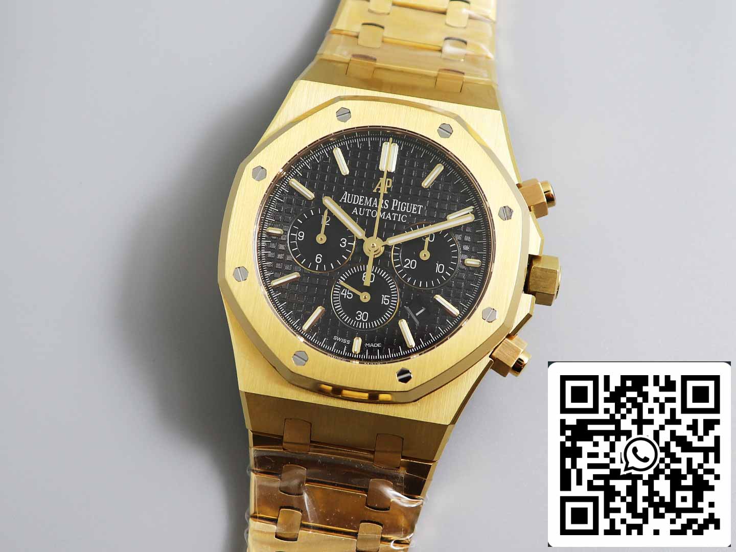 Audemars Piguet Royal Oak 26331 1:1 Best Edition OM Fabbrica Black Dial Yellow Gold