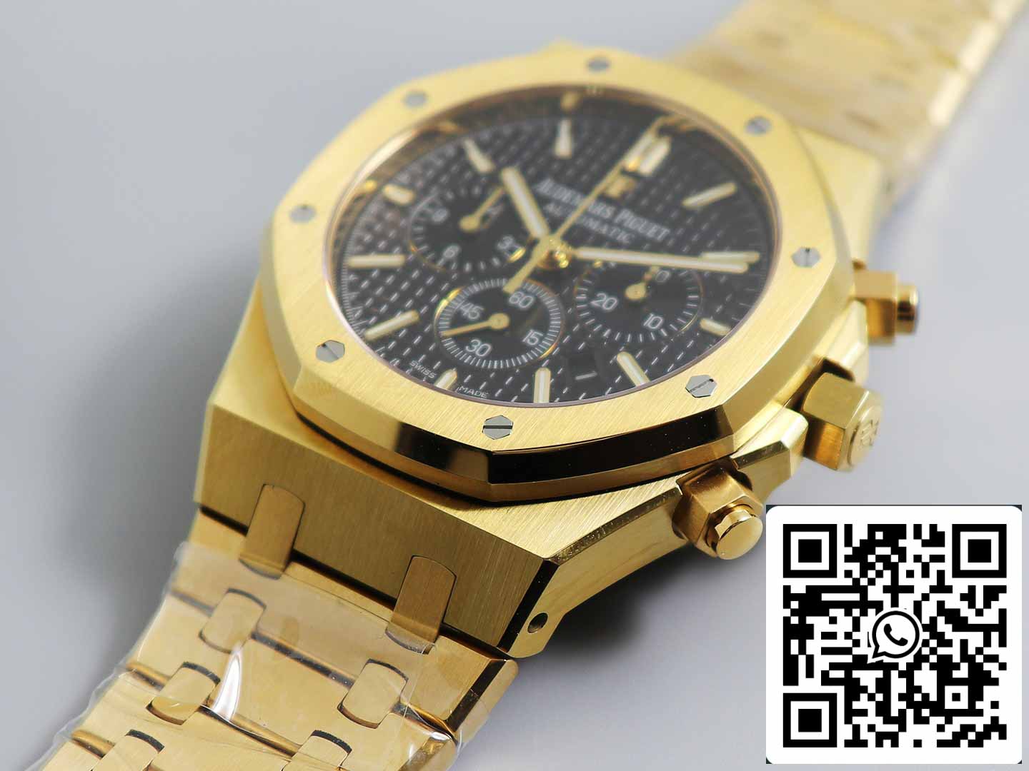 Audemars Piguet Royal Oak 26331 1:1 Best Edition OM Fabbrica Black Dial Yellow Gold