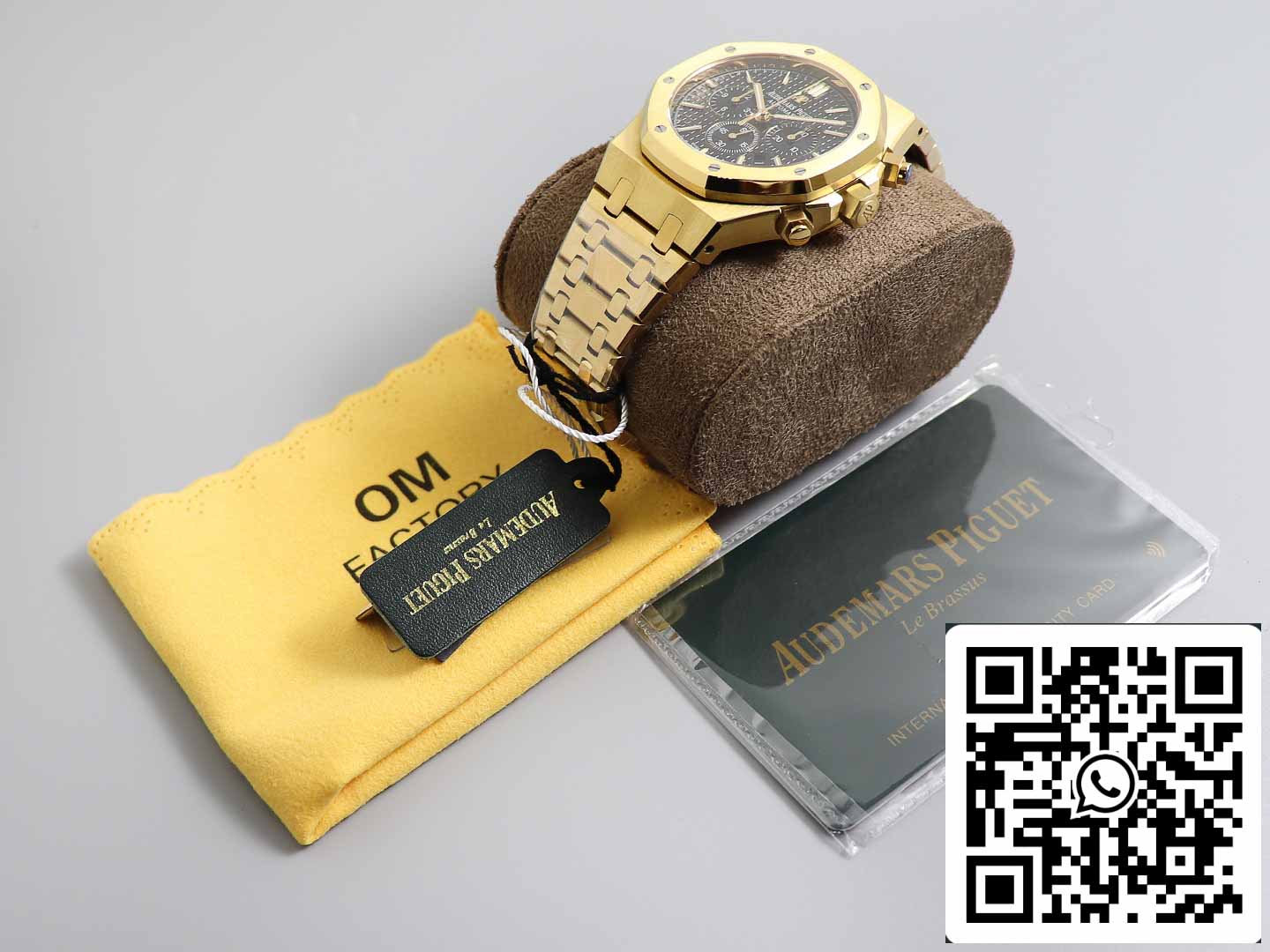 Audemars Piguet Royal Oak 26331 1:1 Best Edition OM Fabbrica Black Dial Yellow Gold