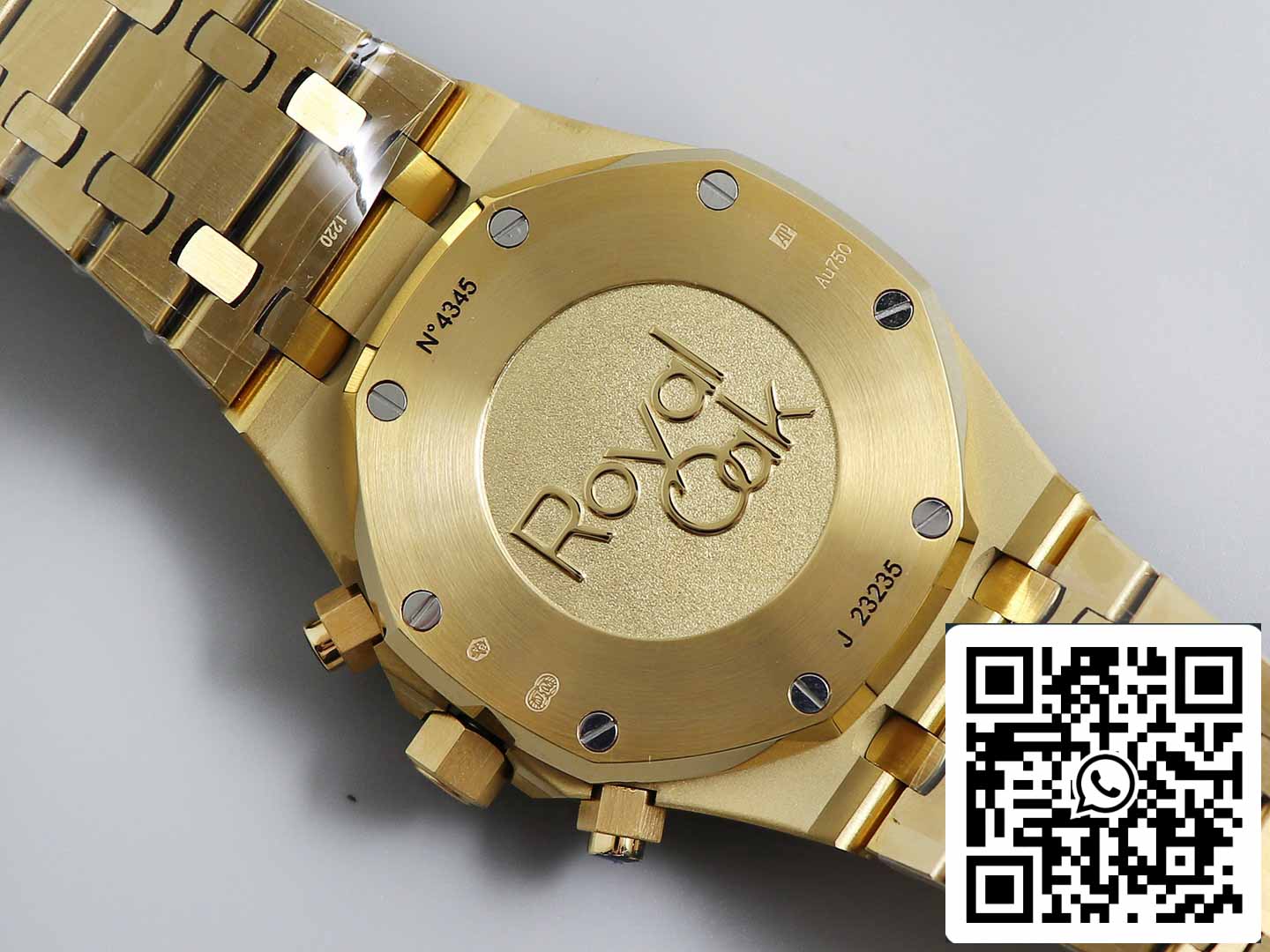 Audemars Piguet Royal Oak 26331BA 1:1 Best Edition OM Fabbrica Blue Dial Yellow Gold