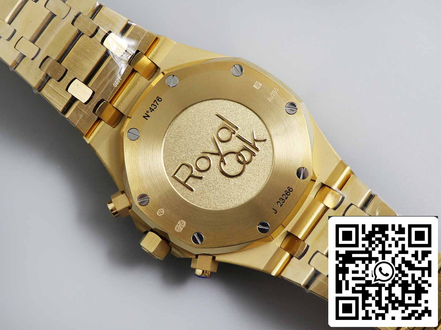 Audemars Piguet Royal Oak 26331  1:1 Best Edition OM Fabbrica Blue Dial Yellow Gold acciaio inossidabile