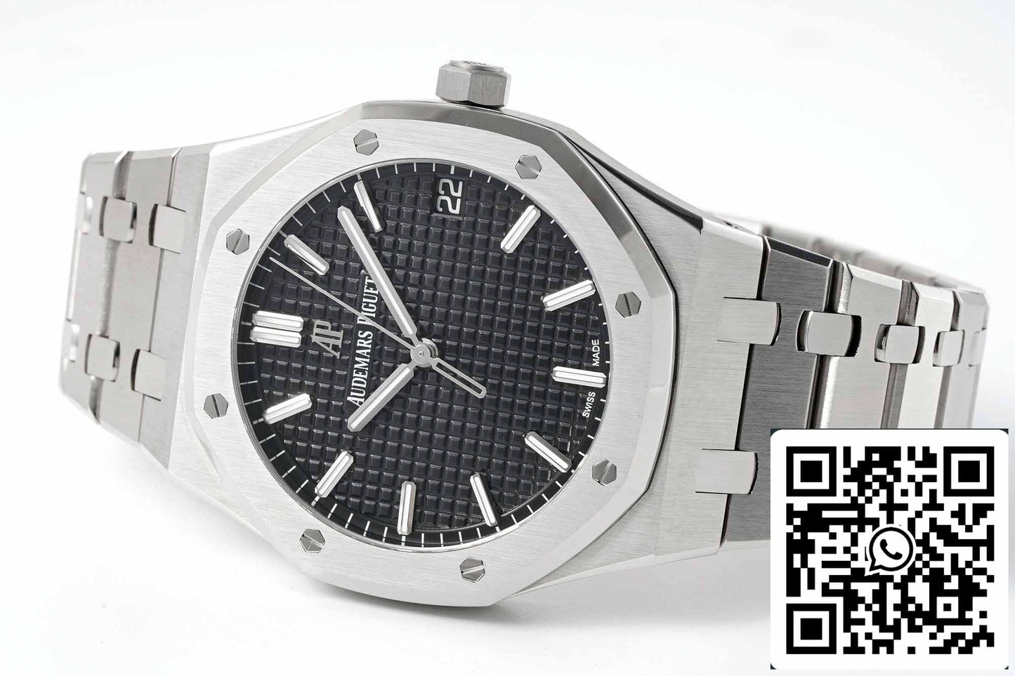 Audemars Piguet Royal Oak 15500ST.OO.1220ST.03 APS Fabbrica V2 quadrante nero and Bianco