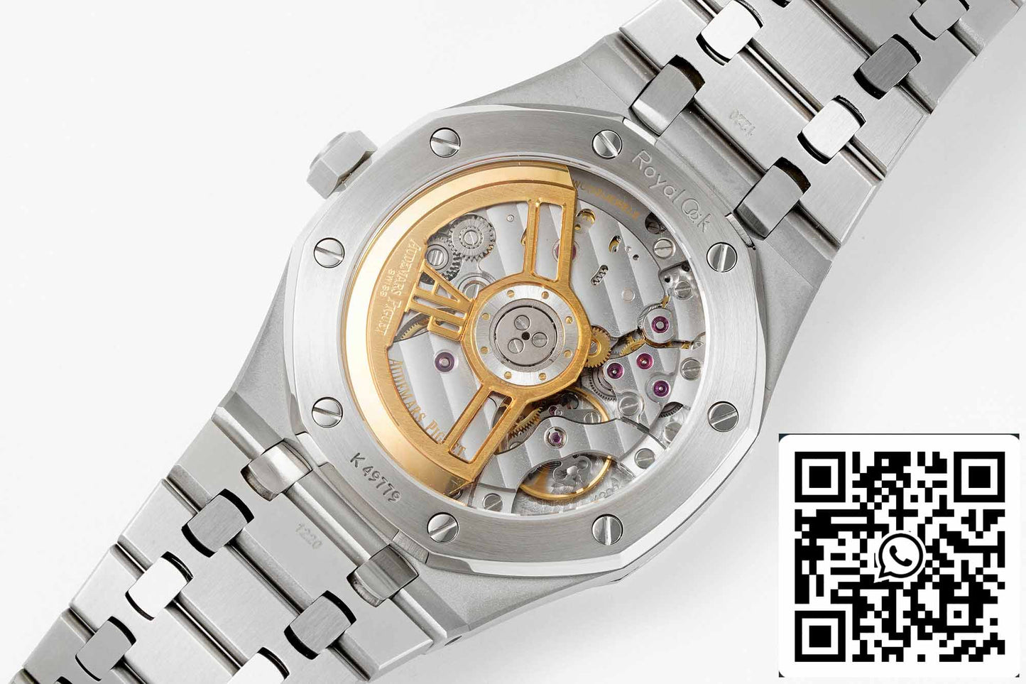 Audemars Piguet Royal Oak 15500ST.OO.1220ST.02 APS Fabbrica V2 Grigio quadrante and Bianco