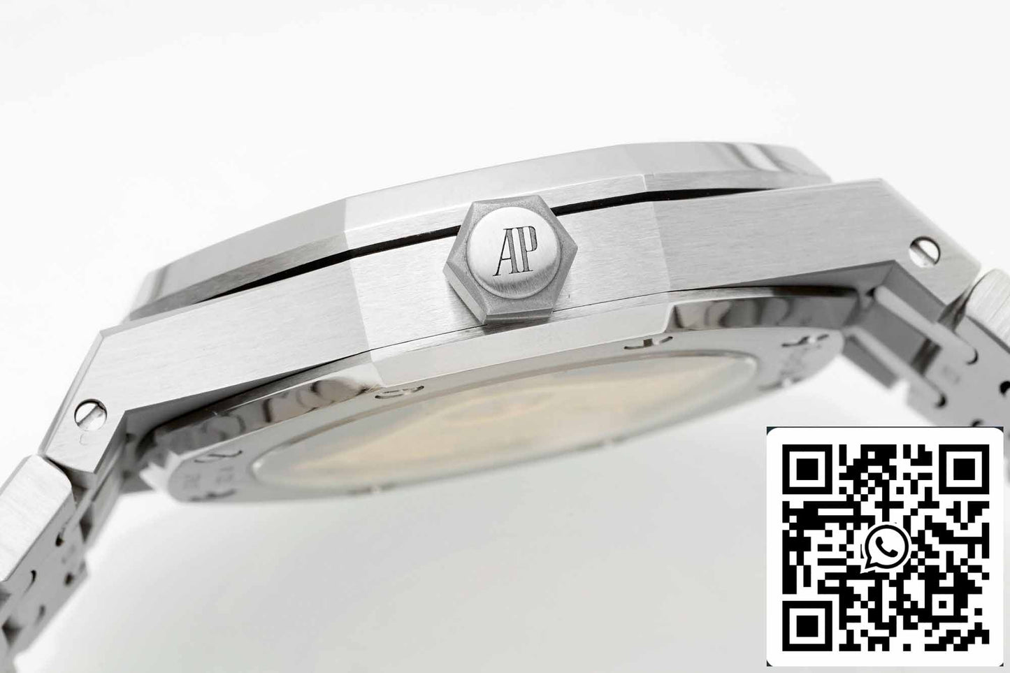 Audemars Piguet Royal Oak 15450ST.OO.1256ST.02 1:1 edizione migliore APS Fabbrica V3 Gray Ruthenium quadrante