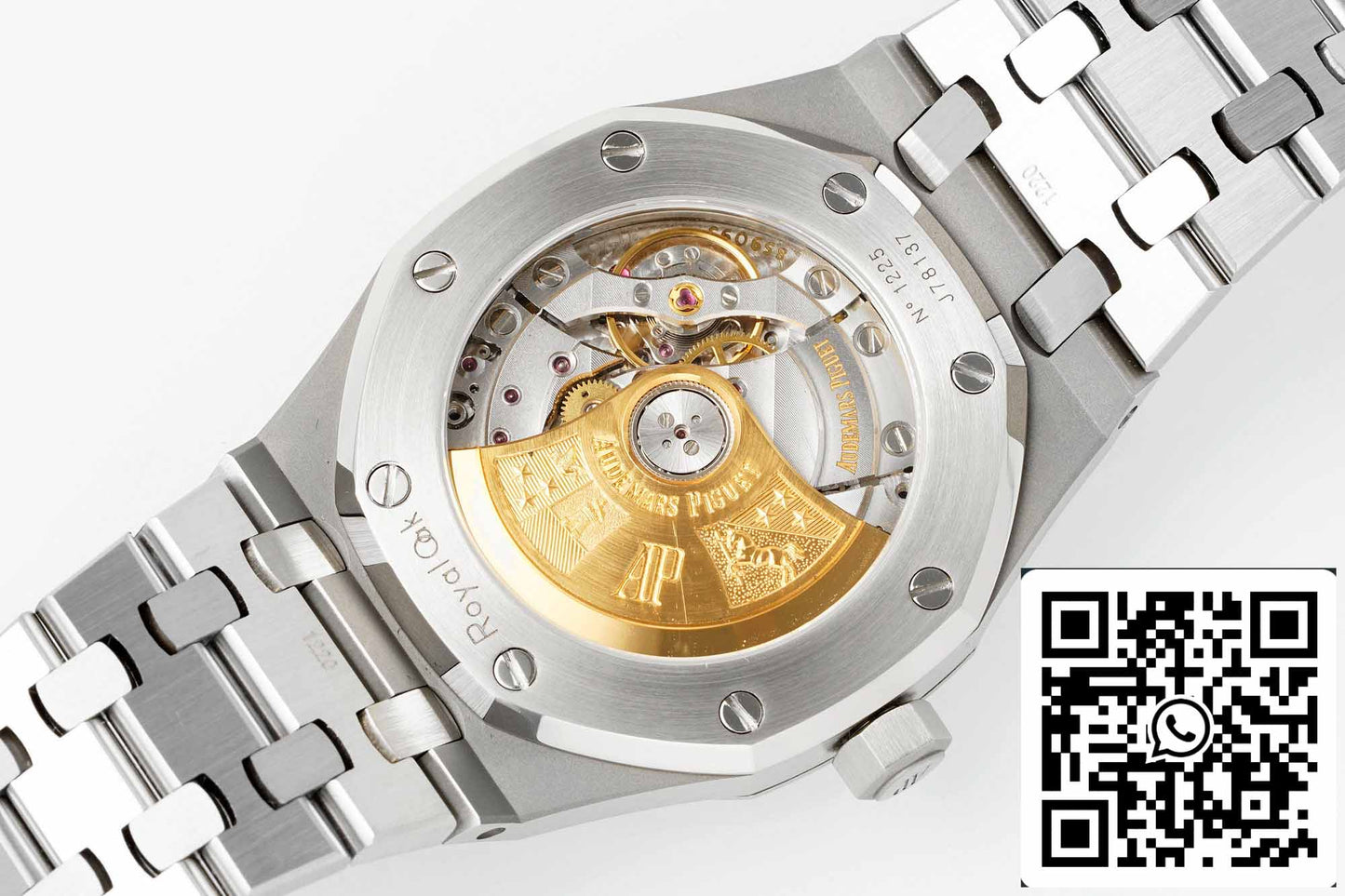 Audemars Piguet Royal Oak 15450ST.OO.1256ST.02 1:1 edizione migliore APS Fabbrica V3 Gray Ruthenium quadrante