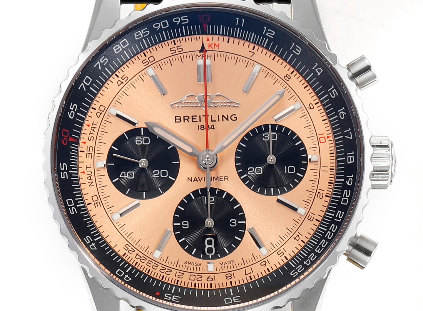 Breitling Navitimer B01 cronógrafo AB0138241K1P1 43mm 1:1 edición mejorada BLS Fabrica
