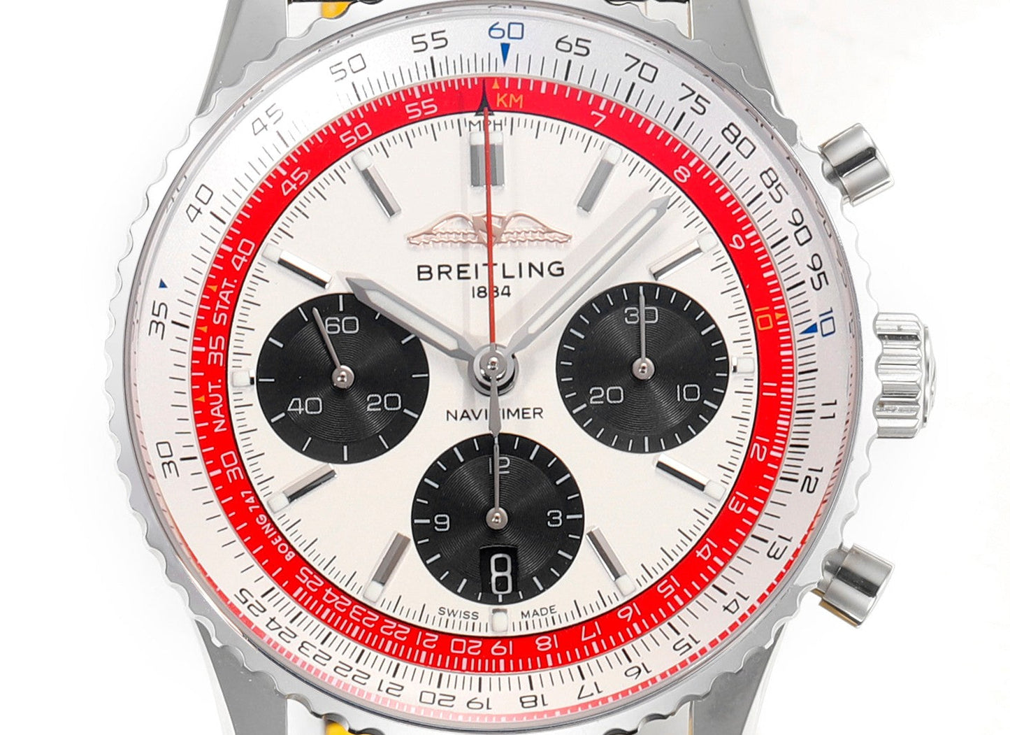 Breitling Navitimer B01 cronógrafo AB01383B1G1P1 43mm 1:1 edición mejorada BLS Fabrica