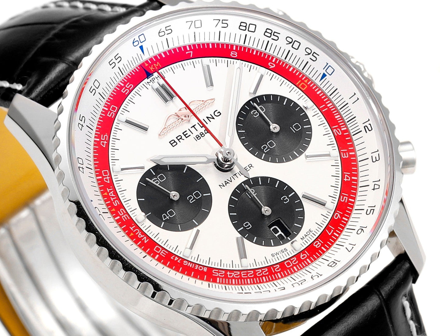 Breitling Navitimer B01 cronógrafo AB01383B1G1P1 43mm 1:1 edición mejorada BLS Fabrica