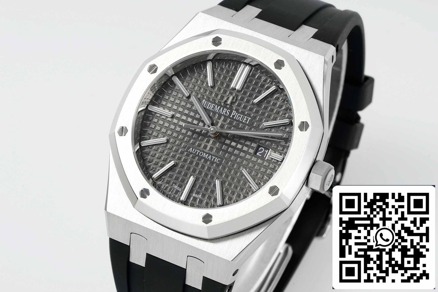 Audemars Piguet Royal Oak 15400OR APS Fabbrica V3 1:1 edizione migliore 3120 movimento Grigio quadrante