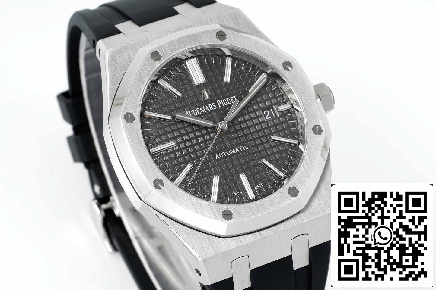 Audemars Piguet Royal Oak 15400OR APS Fabbrica V3 1:1 edizione migliore 3120 movimento Grigio quadrante