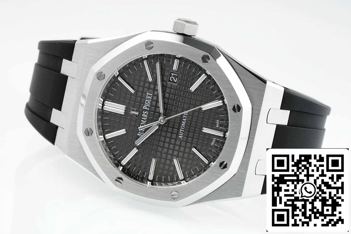 Audemars Piguet Royal Oak 15400OR APS Fabbrica V3 1:1 edizione migliore 3120 movimento Grigio quadrante