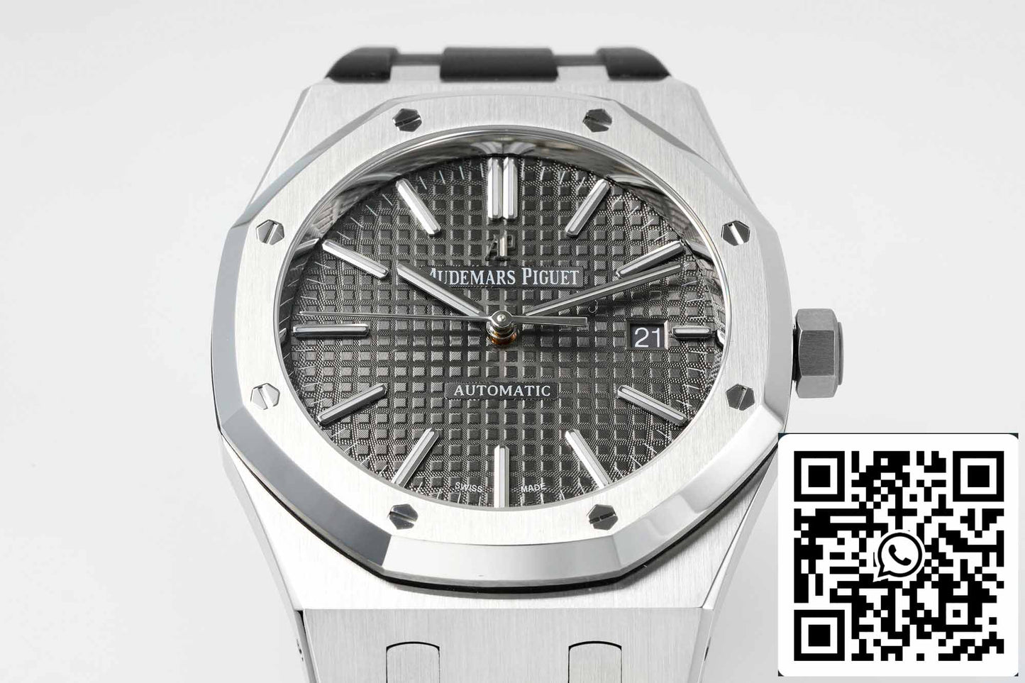 Audemars Piguet Royal Oak 15400OR APS Fabbrica V3 1:1 edizione migliore 3120 movimento Grigio quadrante