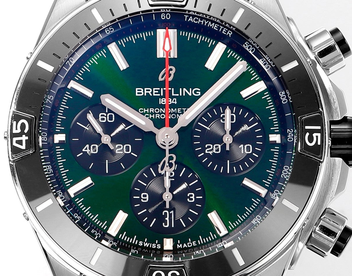 Breitling Super Chronomat B01 AB0136251L1S1 44mm BLS Fabbrica 1:1 edição melhor