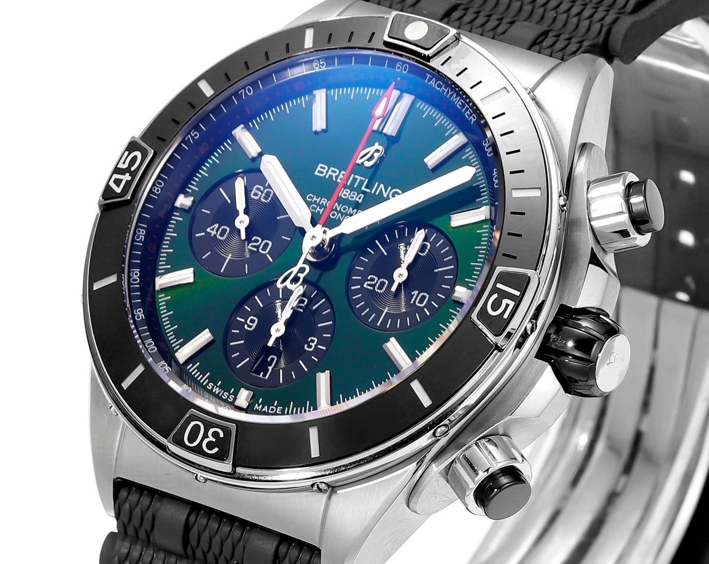 Breitling Super Chronomat B01 AB0136251L1S1 44mm BLS Fabbrica 1:1 edição melhor
