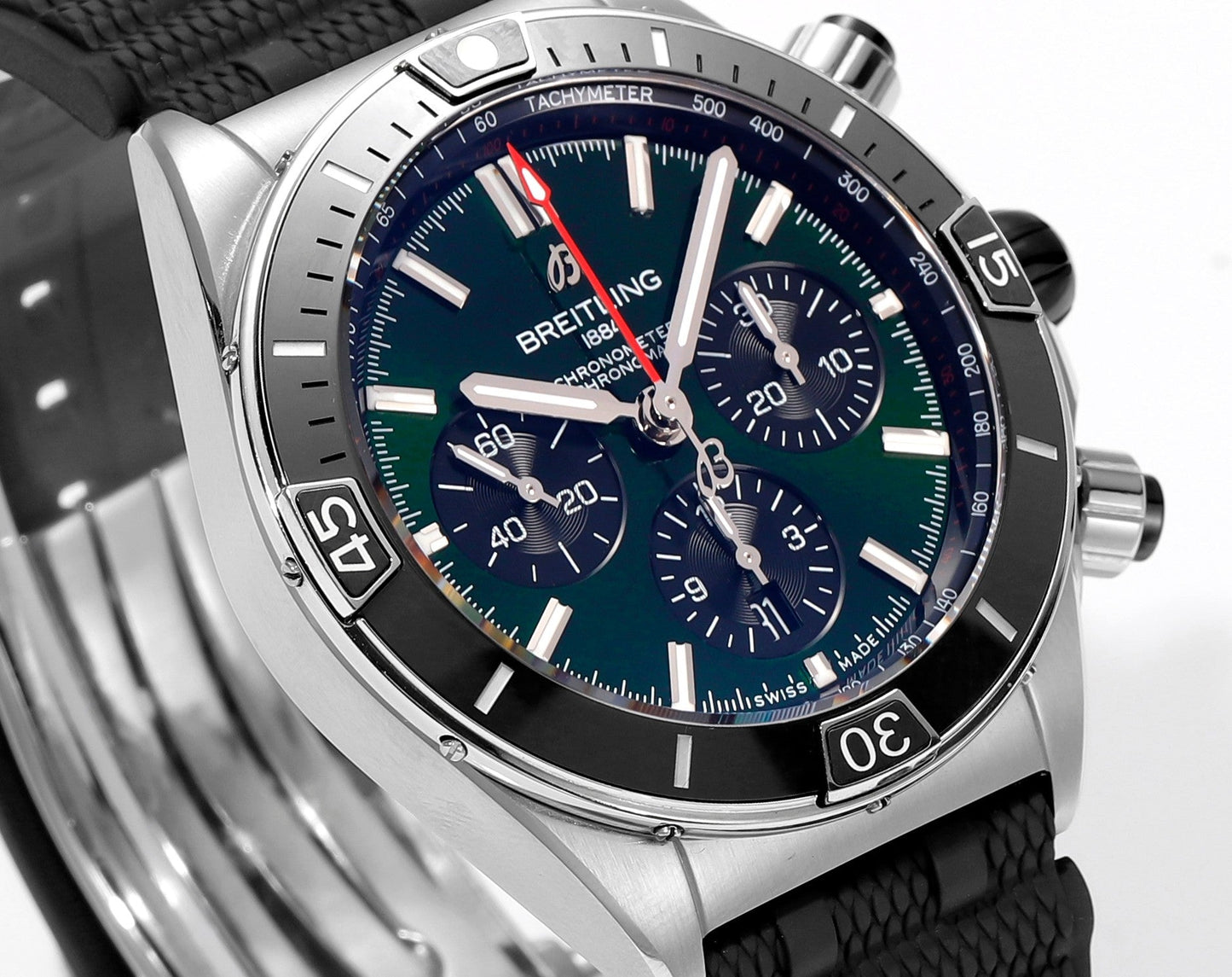 Breitling Super Chronomat B01 AB0136251L1S1 44mm BLS Fabbrica 1:1 edição melhor