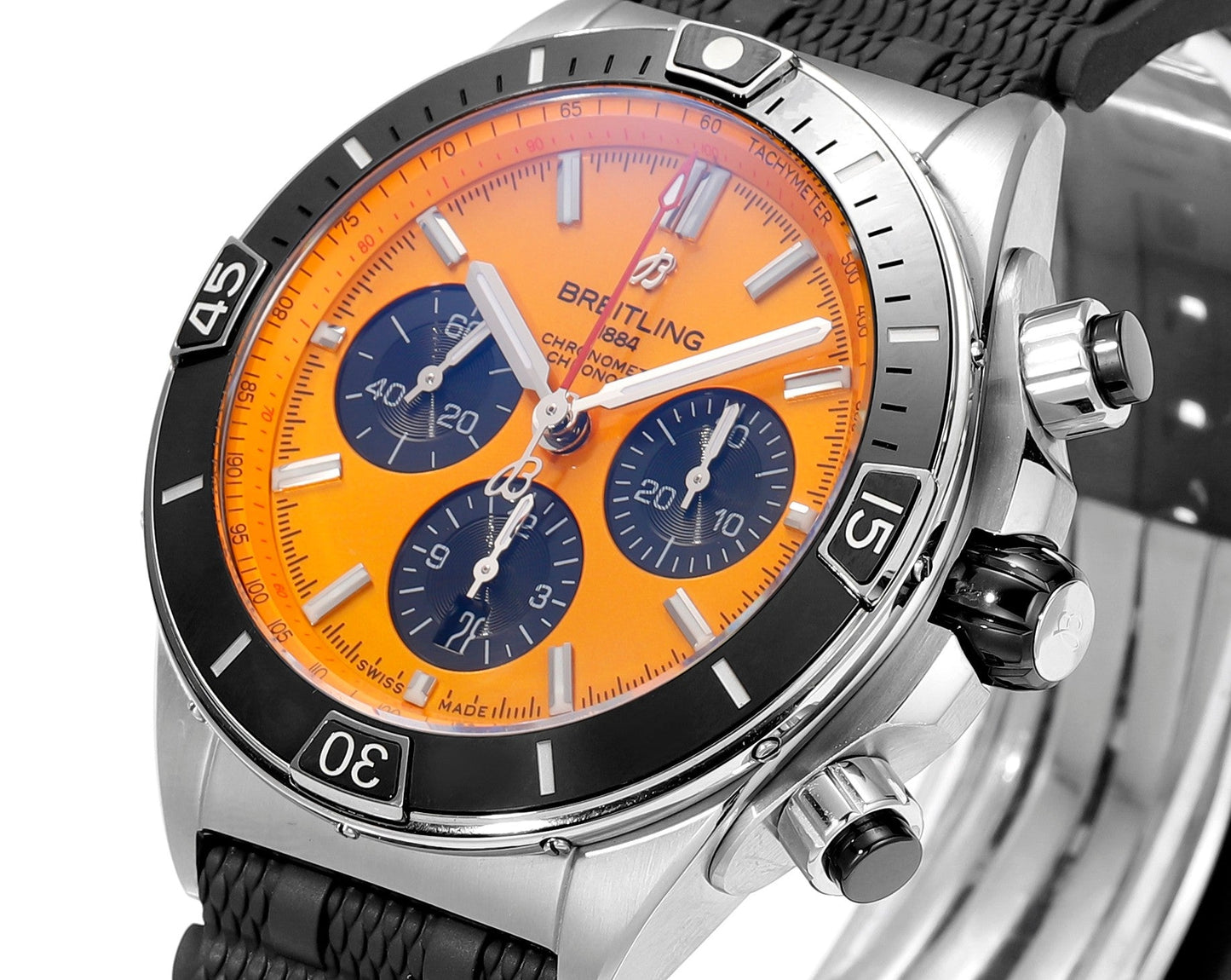 Breitling Super Chronomat B01  Orrange quadrante 44mm BLS Fabbrica 1:1 edizione migliore