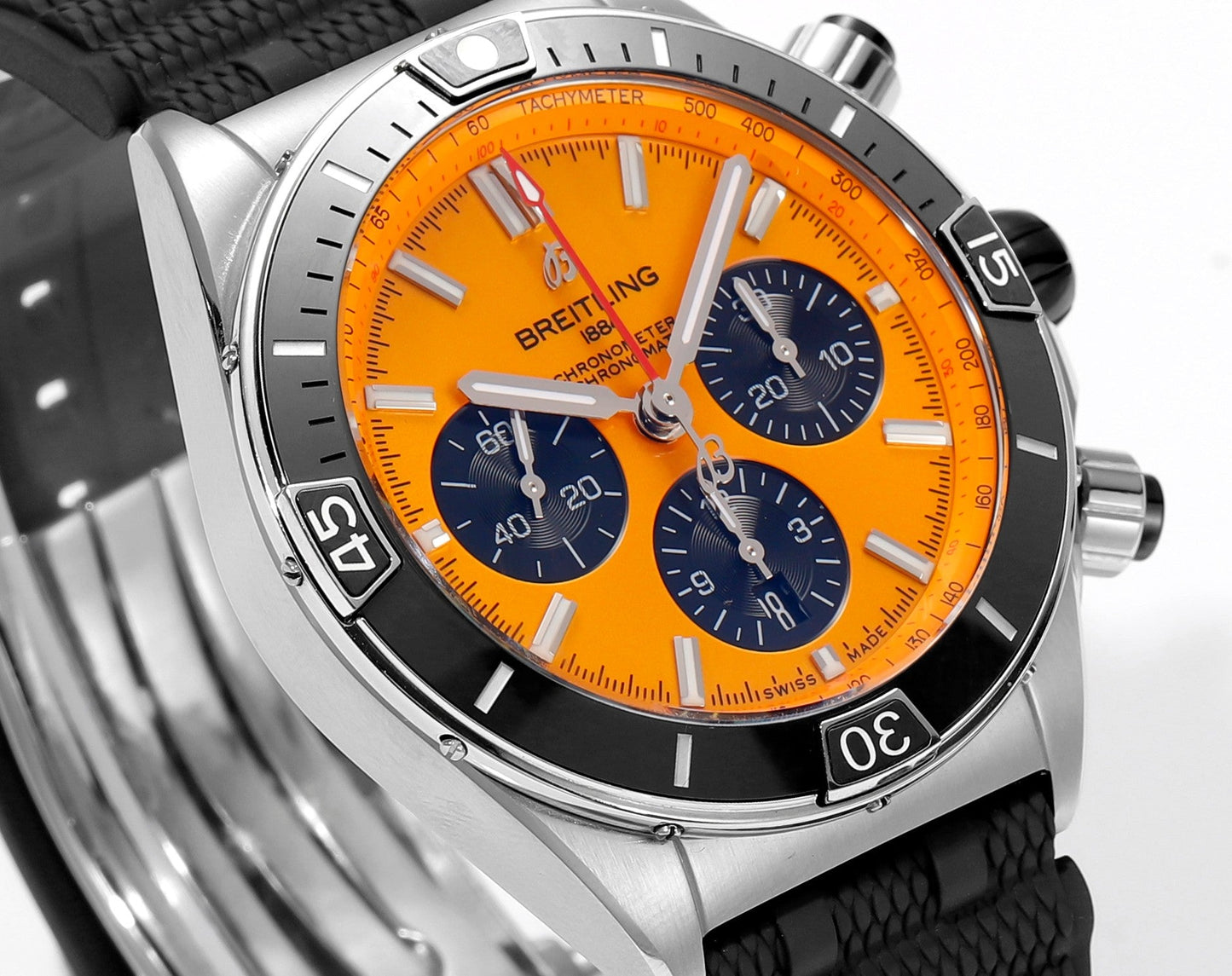 Breitling Super Chronomat B01  Orrange quadrante 44mm BLS Fabbrica 1:1 edizione migliore