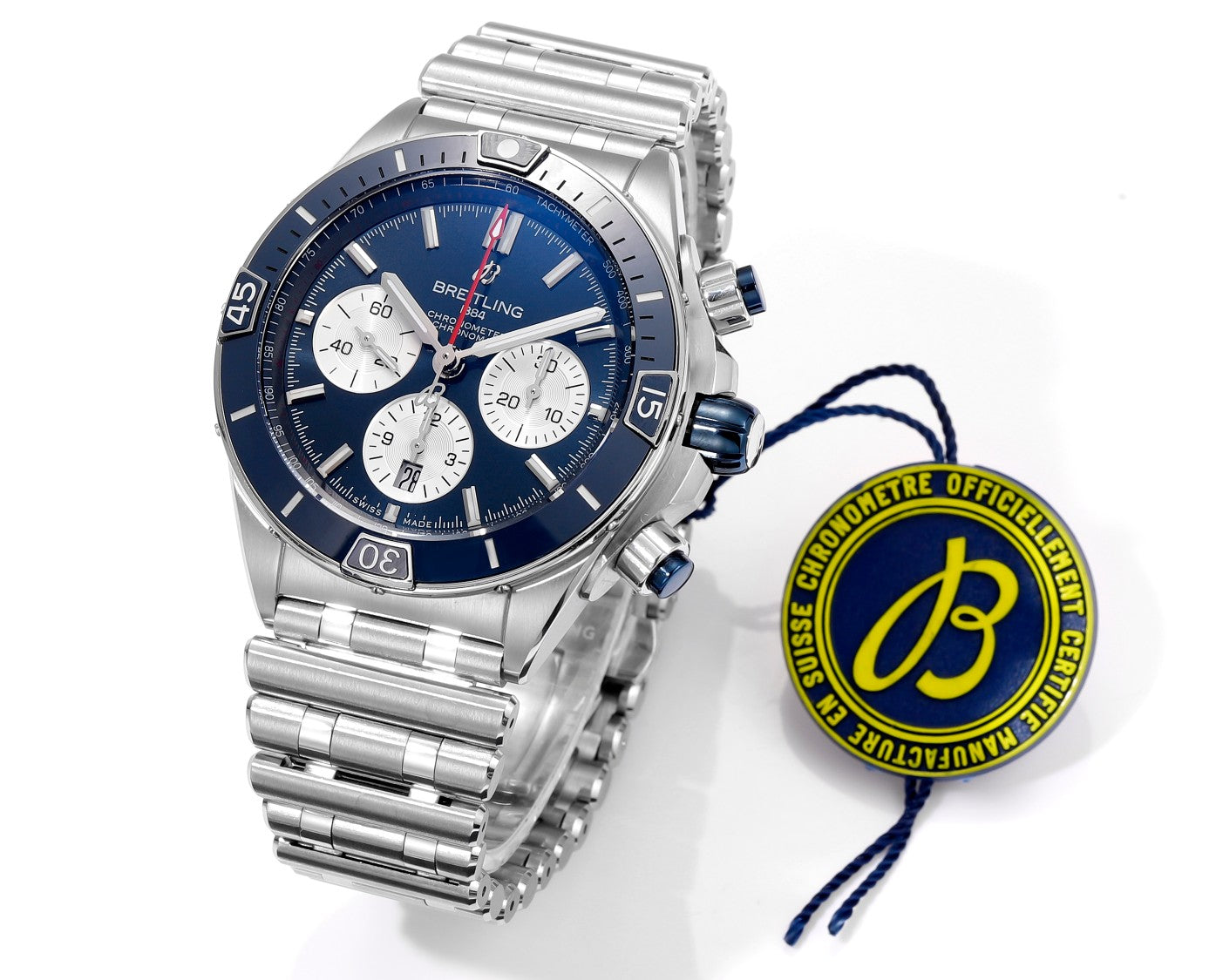 Breitling Super Chronomat B01 AB0136161C1A1 44mm BLS Fabbrica 1:1 edizione migliore