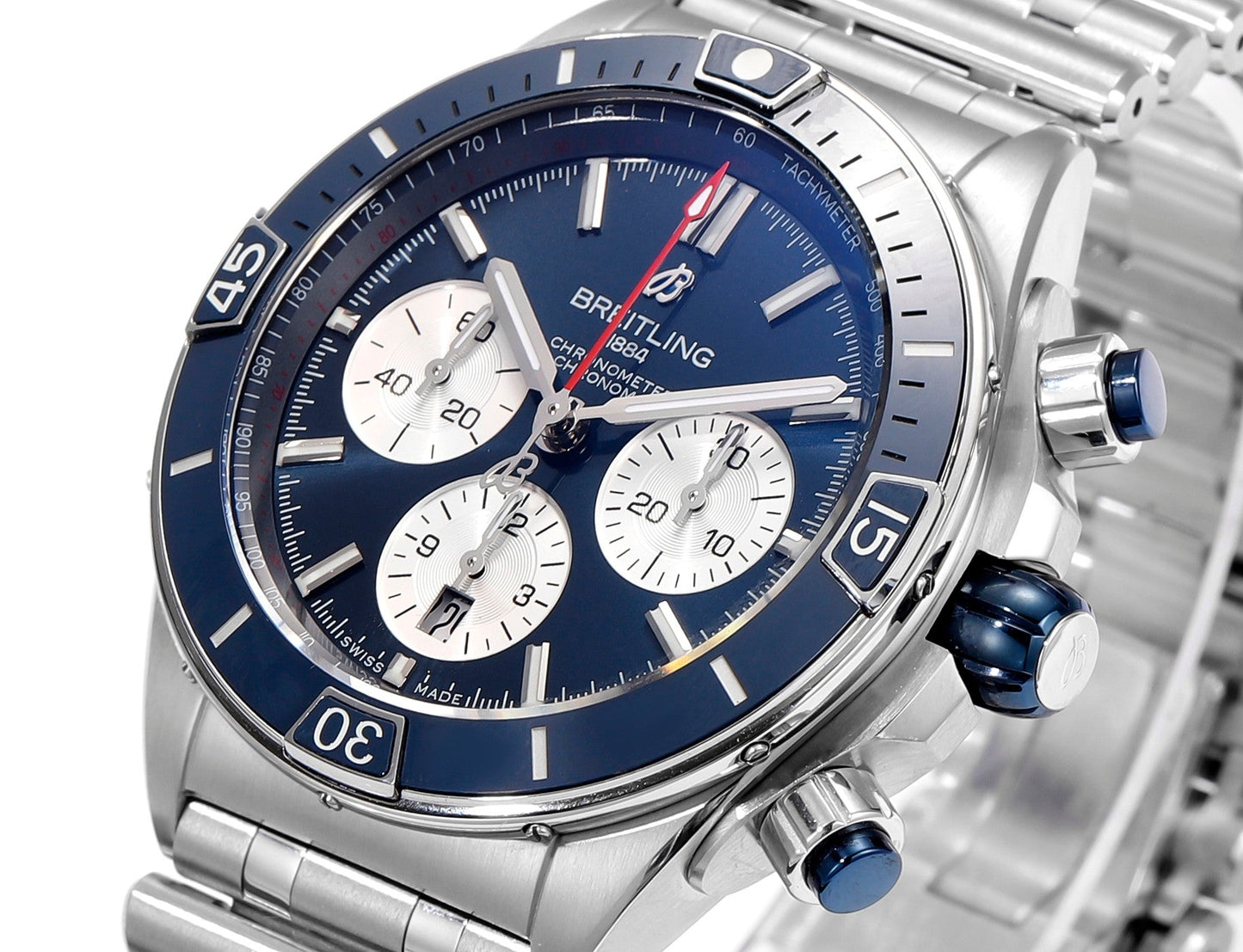 Breitling Super Chronomat B01 AB0136161C1A1 44mm BLS Fabbrica 1:1 edizione migliore