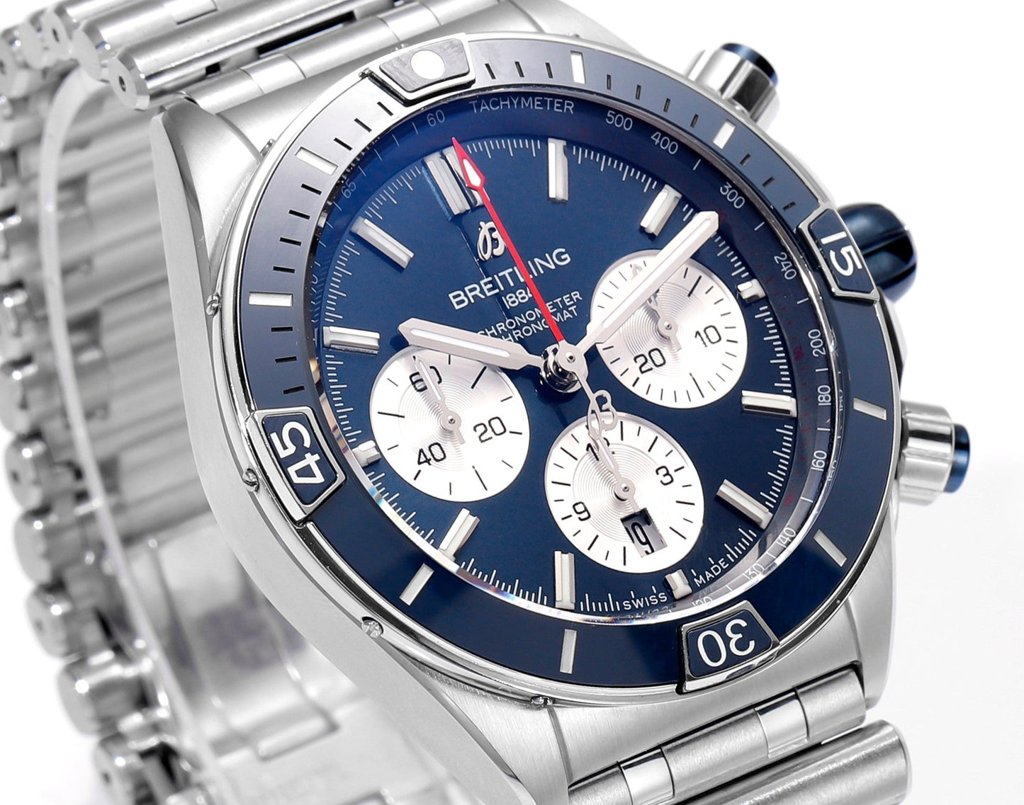 Breitling Super Chronomat B01 AB0136161C1A1 44mm BLS Fabbrica 1:1 edizione migliore
