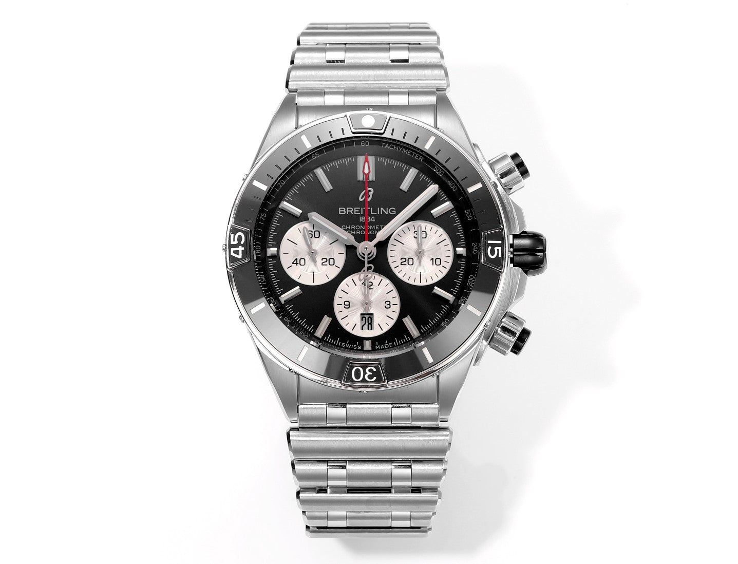 Breitling Super Chronomat B01 AB0136251B1A1 44mm BLS Fabbrica 1:1 edición mejor