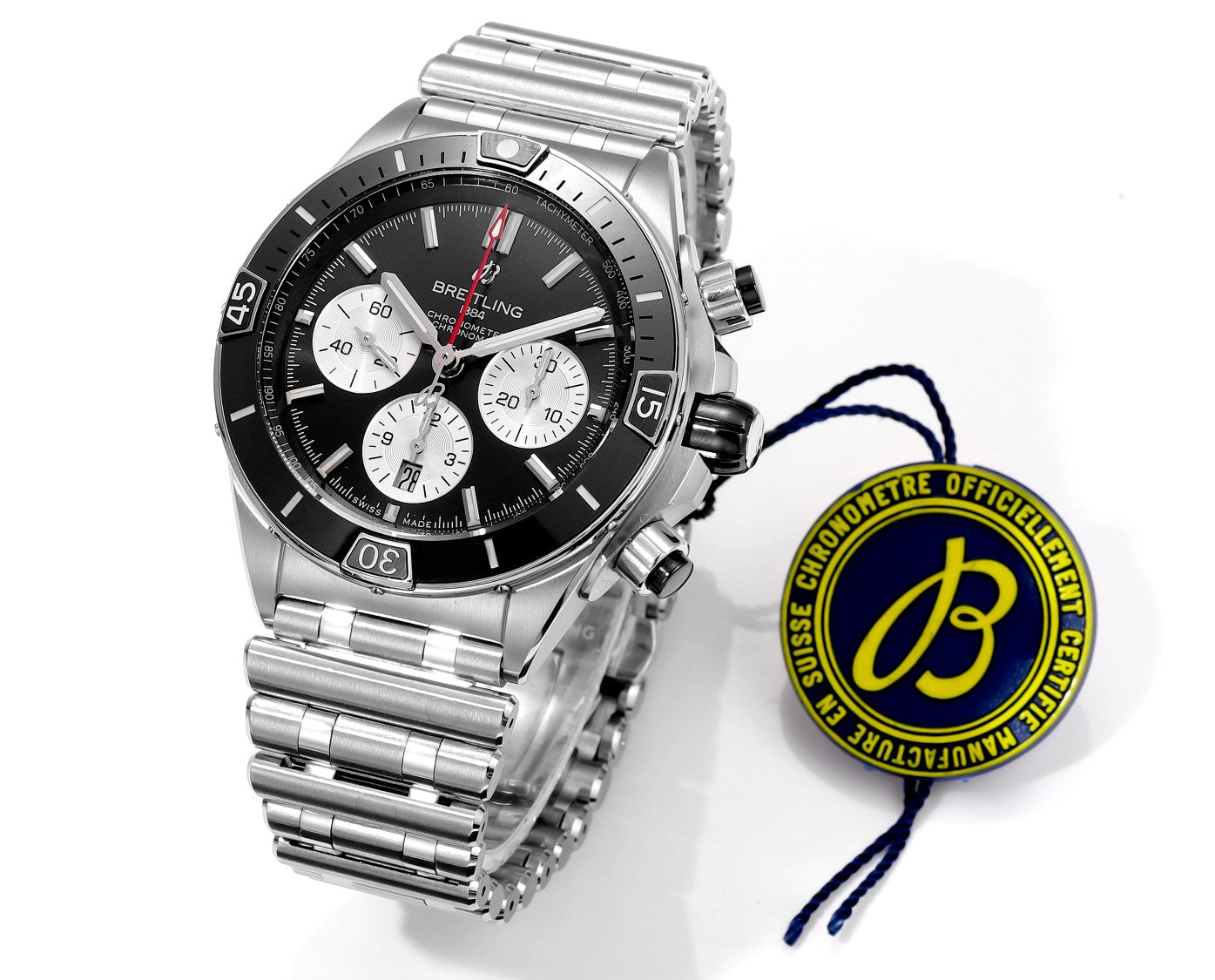 Breitling Super Chronomat B01 AB0136251B1A1 44mm BLS Fabbrica 1:1 edición mejor