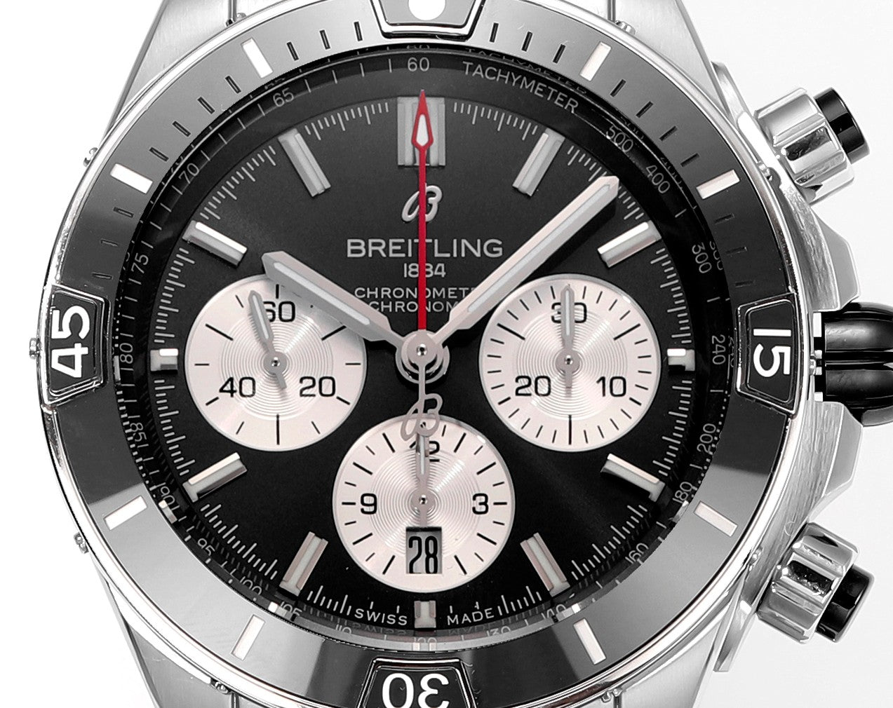 Breitling Super Chronomat B01 AB0136251B1A1 44mm BLS Fabbrica 1:1 edición mejor