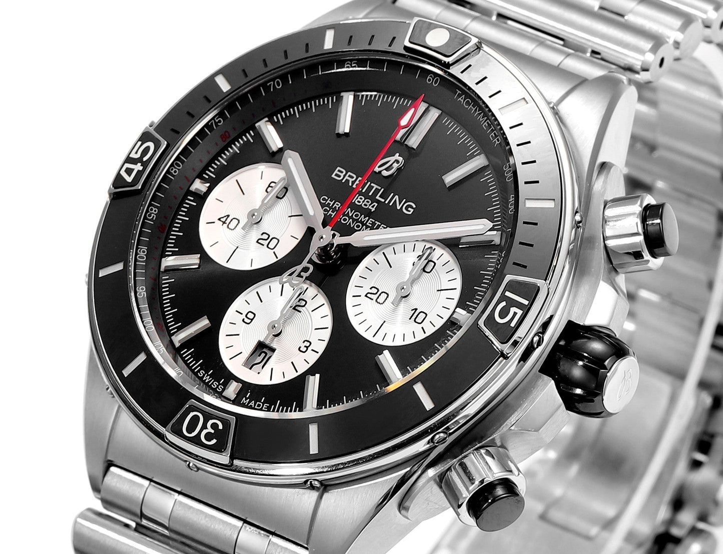 Breitling Super Chronomat B01 AB0136251B1A1 44mm BLS Fabbrica 1:1 edición mejor