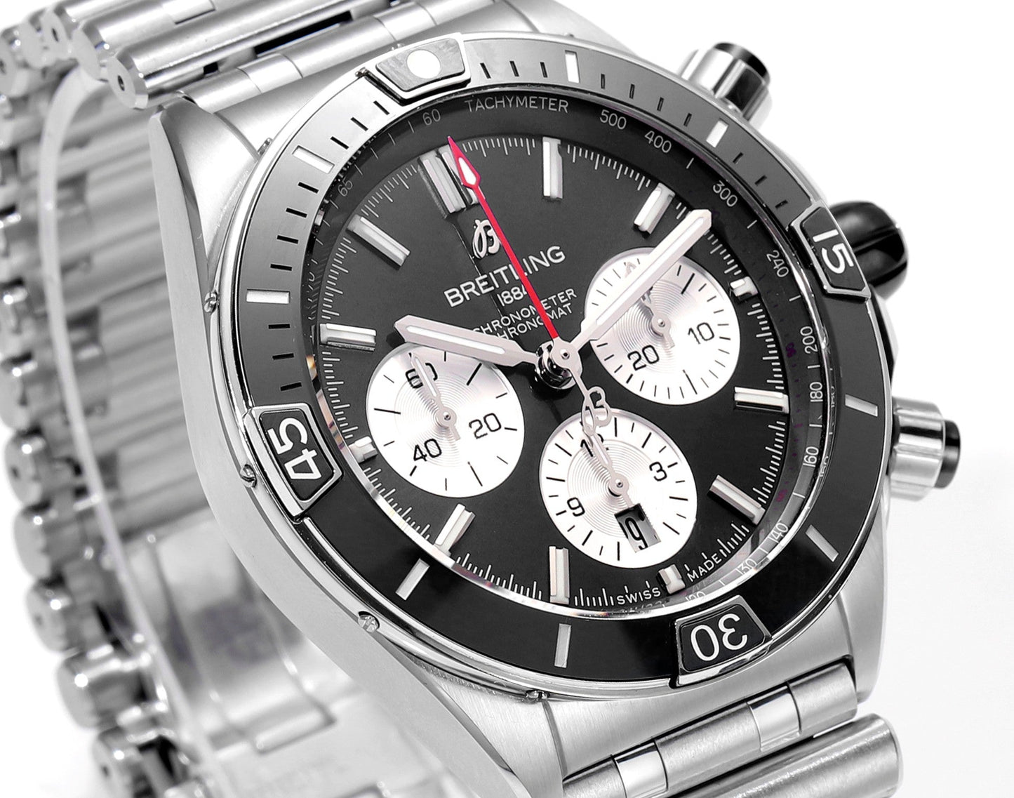 Breitling Super Chronomat B01 AB0136251B1A1 44mm BLS Fabbrica 1:1 edición mejor