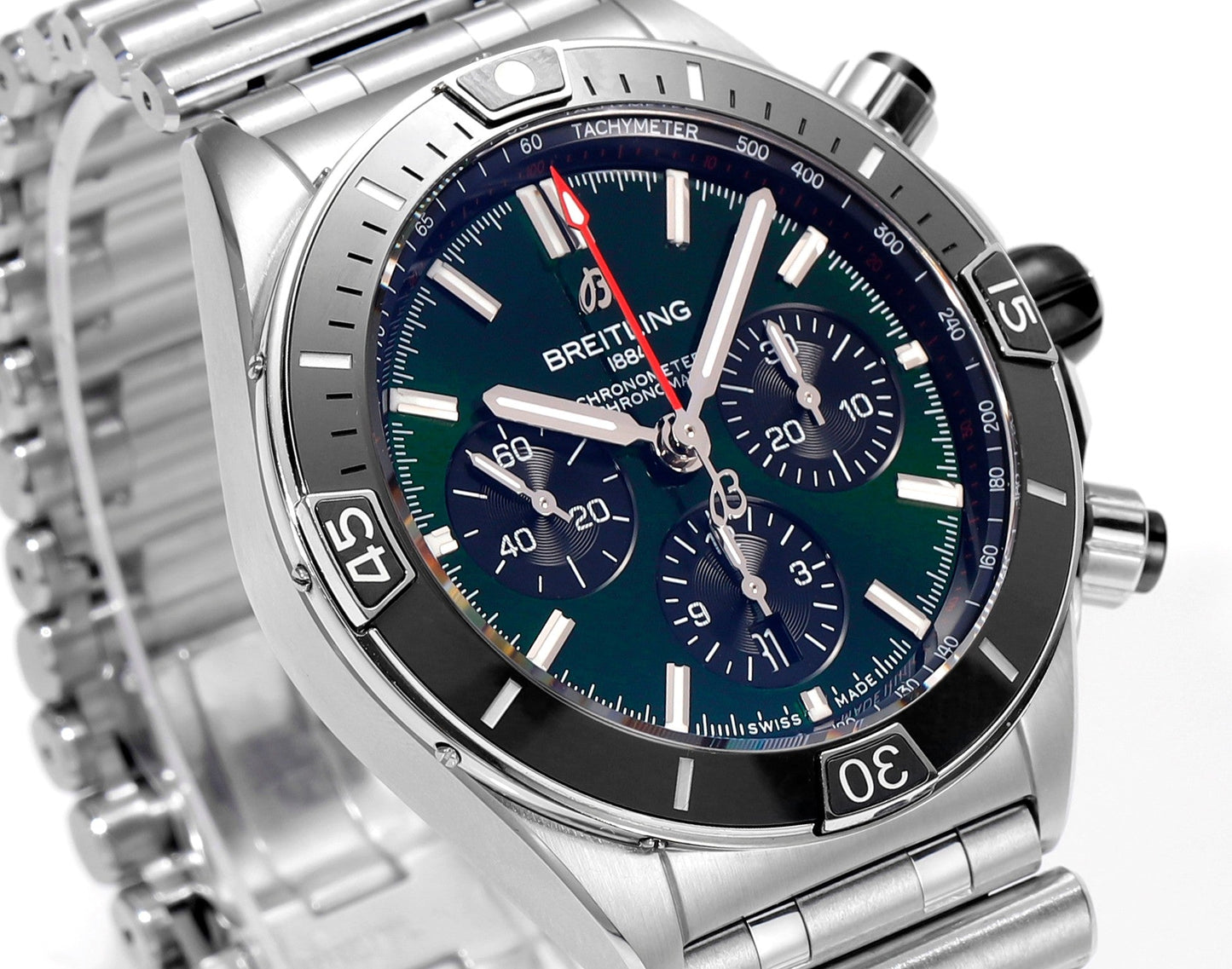 Breitling Super Chronomat B01 AB01343A1L1A1 44mm BLS Fabbrica 1:1 edizione migliore