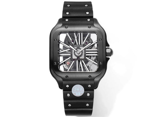 Cartier santos Skeleton 40mm CRWHSA0009 TO119129 THB Fabbrica 1:1 Best Edition