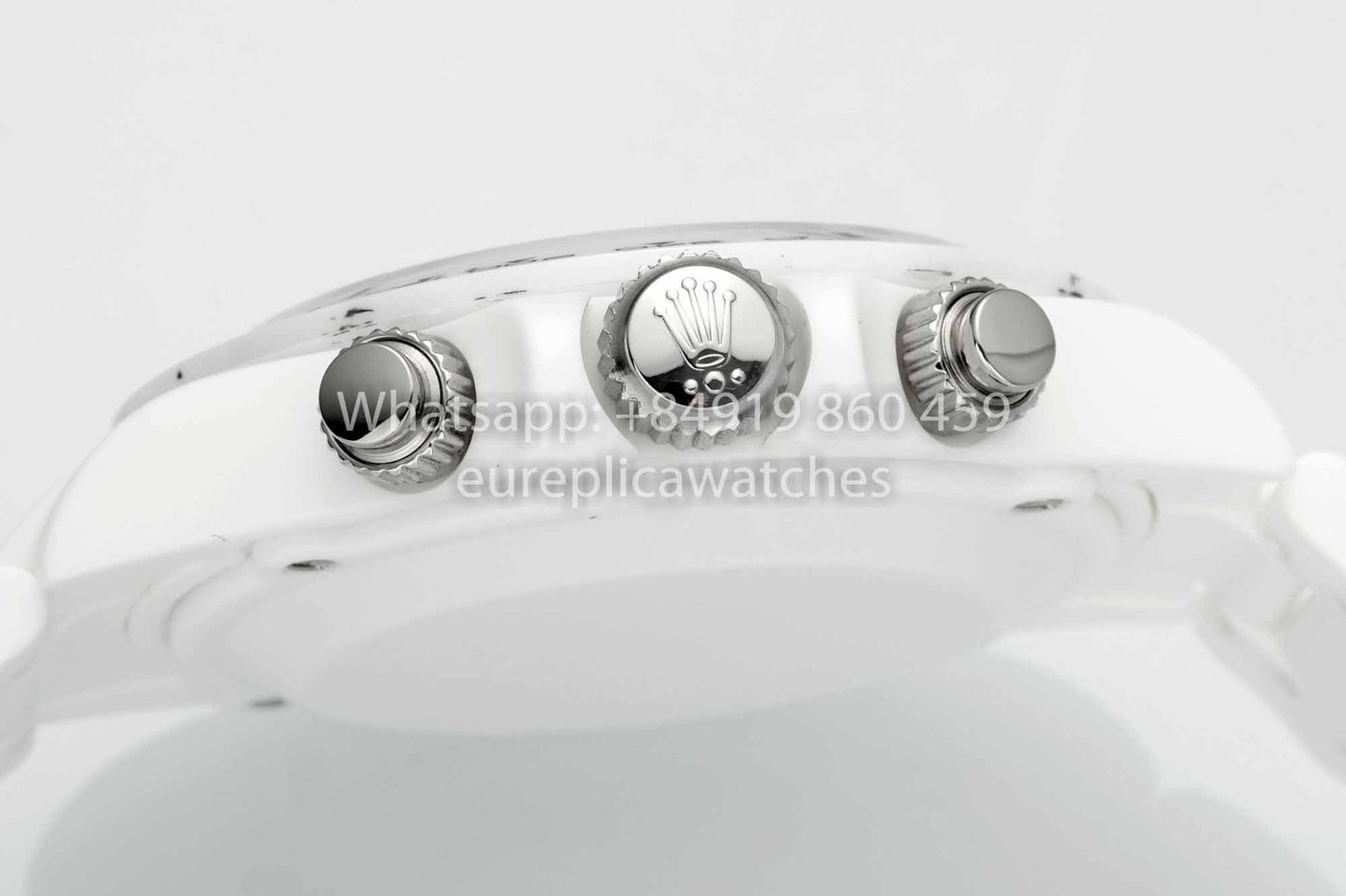 AET REMOULD Rolex Daytona personalizado Caja de cerámica blanca Esfera blanca 1:1 Mejor clon N6F Fabbrica