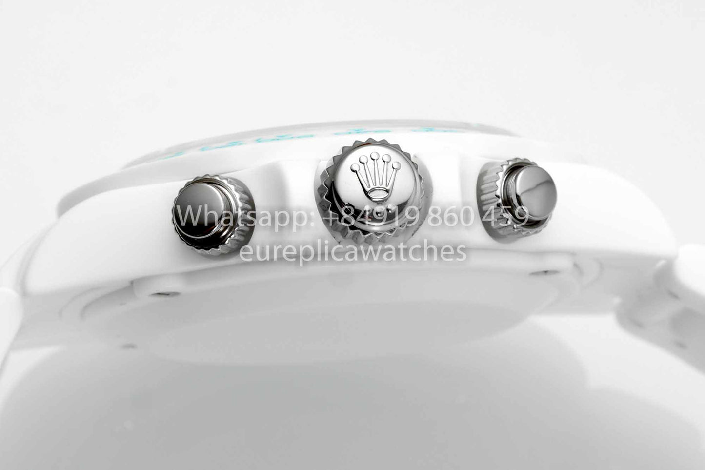 AET REMOULD Rolex Daytona personalizado Caja de cerámica blanca Esfera azul 1:1 Mejor clon N6F Fabbrica