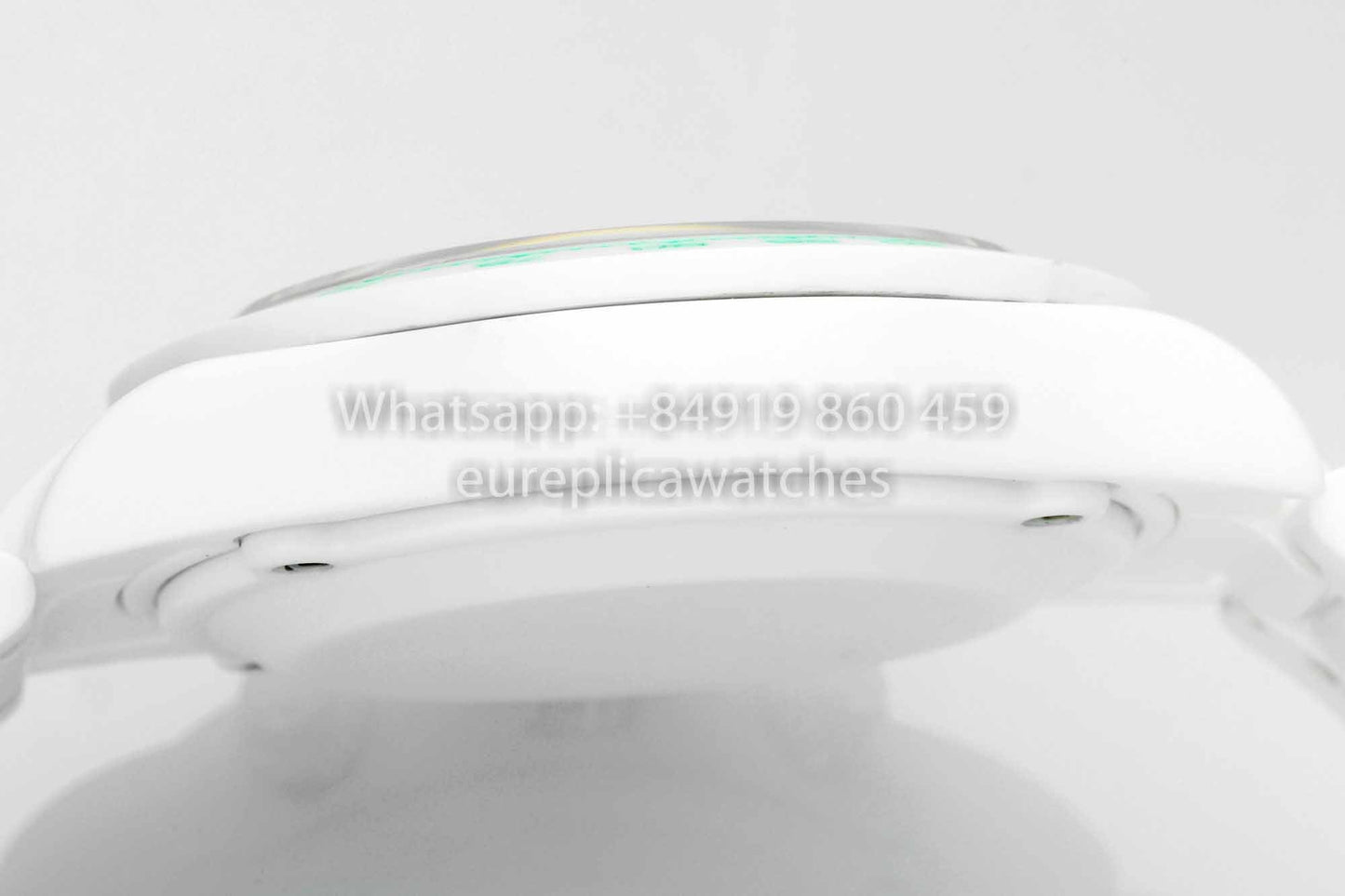 AET REMOULD Custom Rolex Daytona White Ceramic case Tiffany Dial 1:1 Best Clone N6F Fabbrica