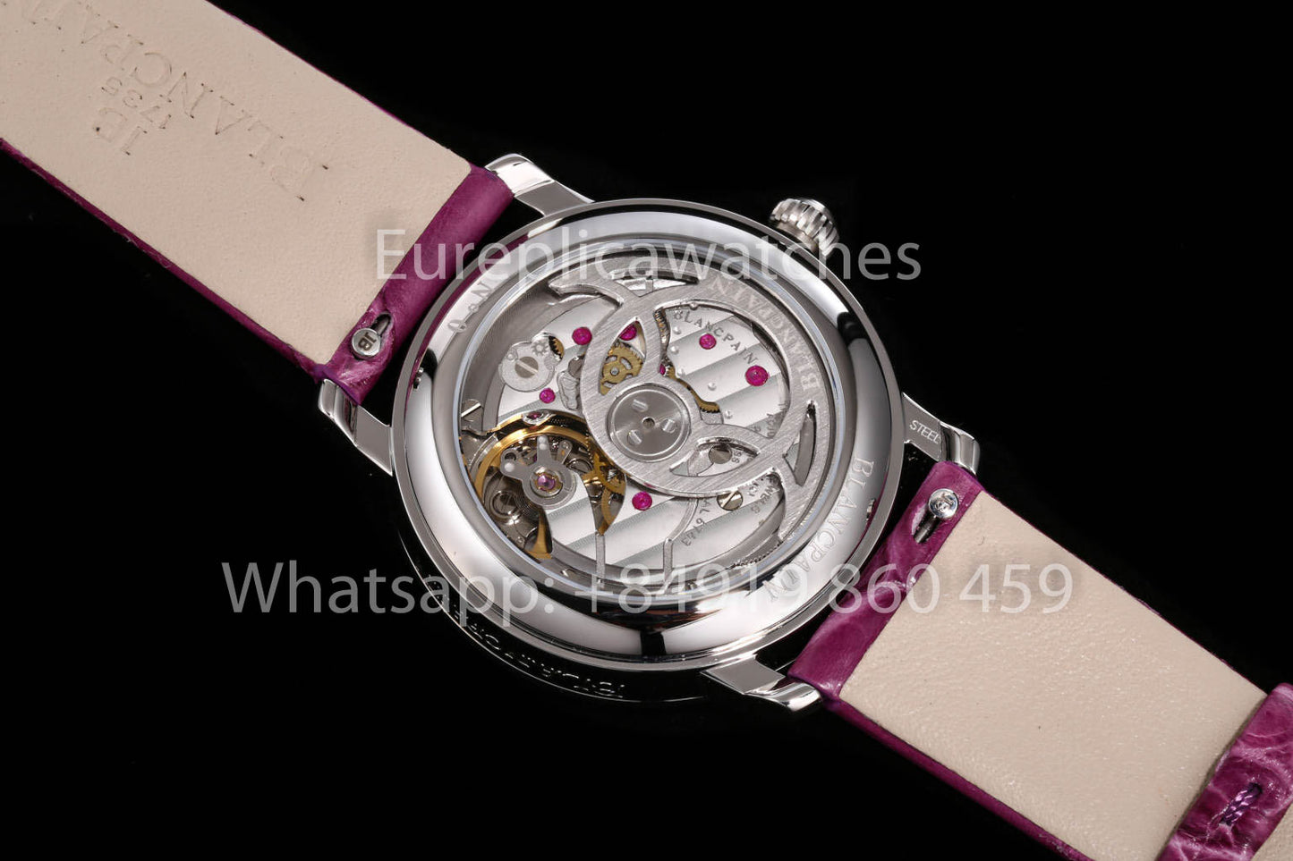 BLANCPAIN LADYBIRD COLORS PHASES DE LUNA BLS Fabbrica 1:1 Best Clone Mother of Pearl quadrante