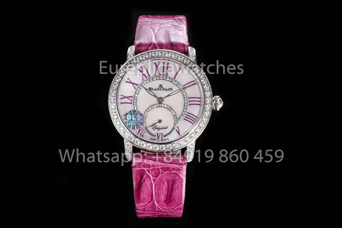 BLANCPAIN LADYBIRD COLORS PHASES DE LUNA BLS Fabbrica 1:1 Best Clone Mother of Pearl quadrante