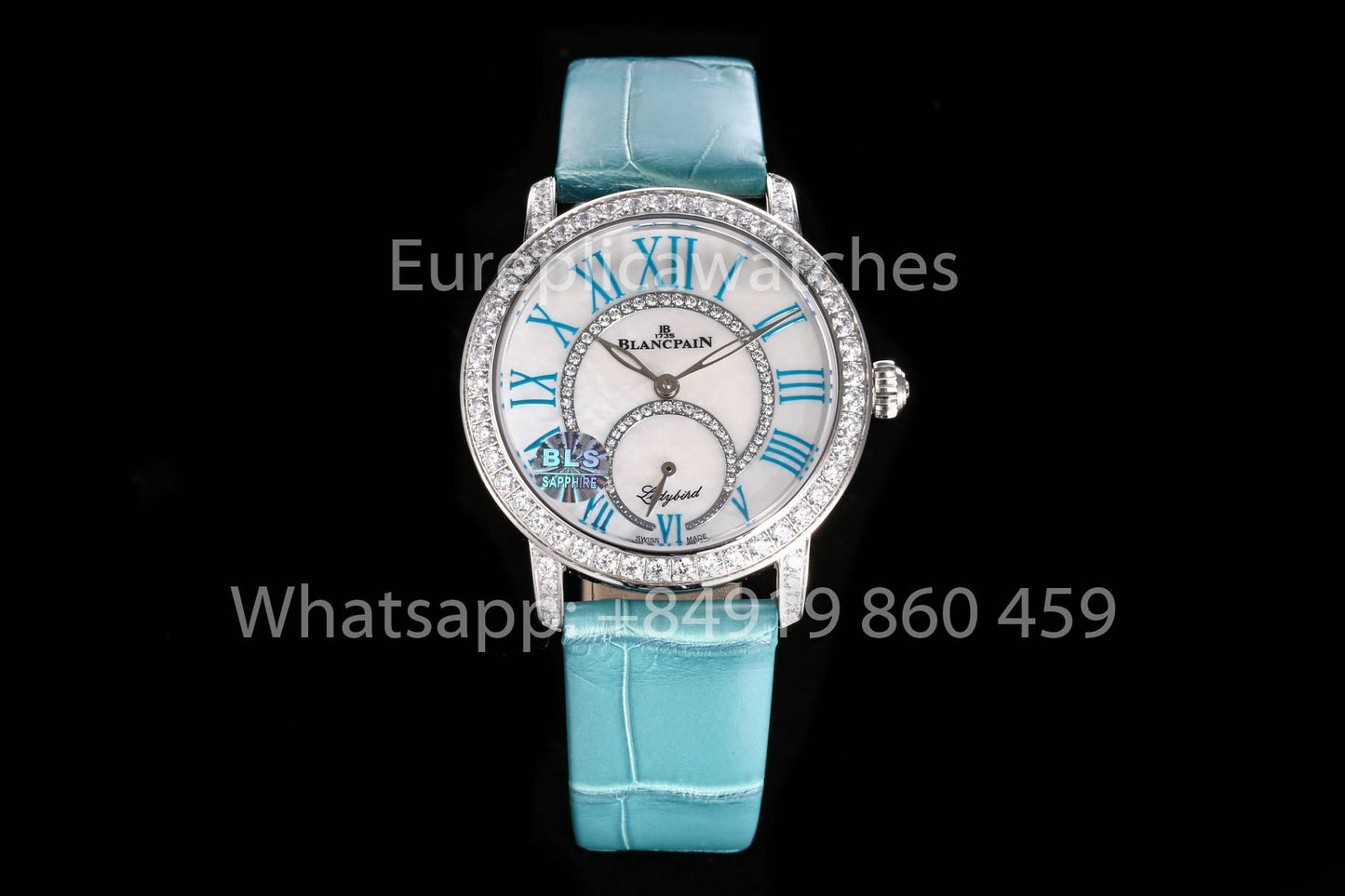 BLANCPAIN LADYBIRD Cores 3661B 1954 55B BLS Fabrica 1:1 Melhor Clone