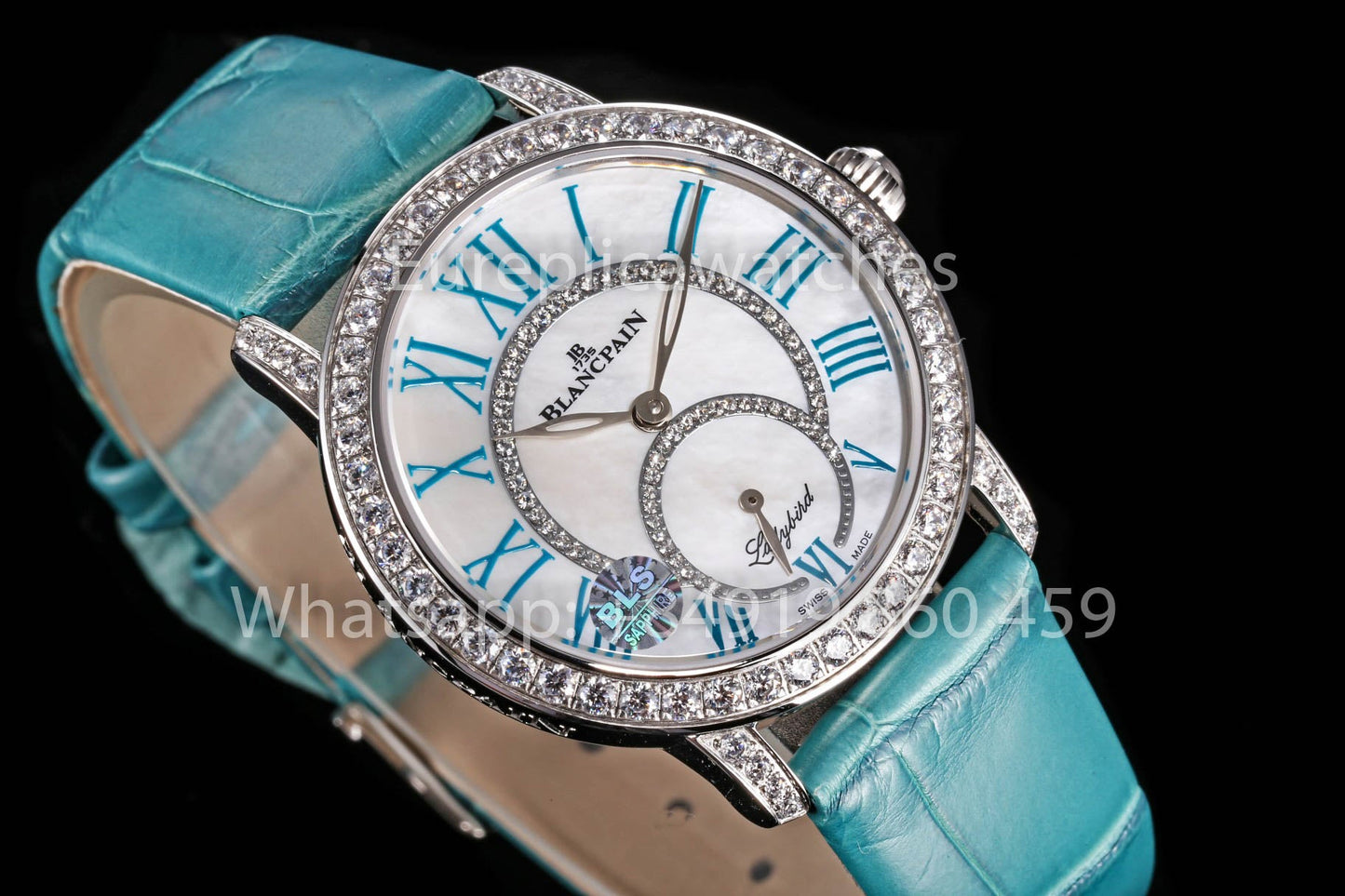 BLANCPAIN LADYBIRD Cores 3661B 1954 55B BLS Fabrica 1:1 Melhor Clone