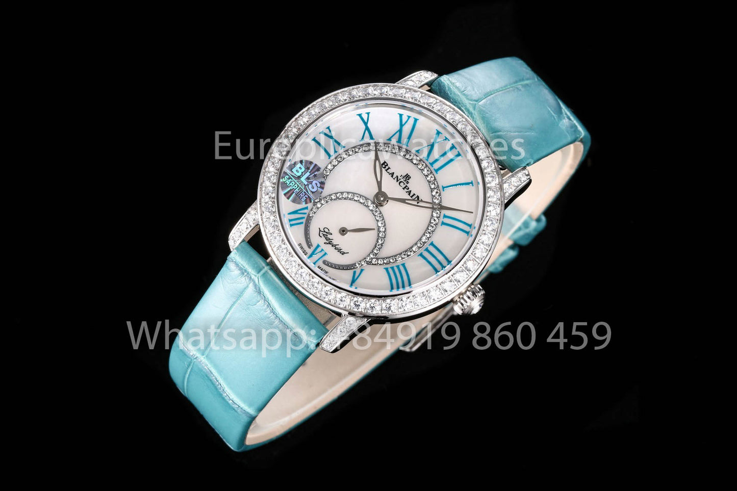 BLANCPAIN LADYBIRD Cores 3661B 1954 55B BLS Fabrica 1:1 Melhor Clone