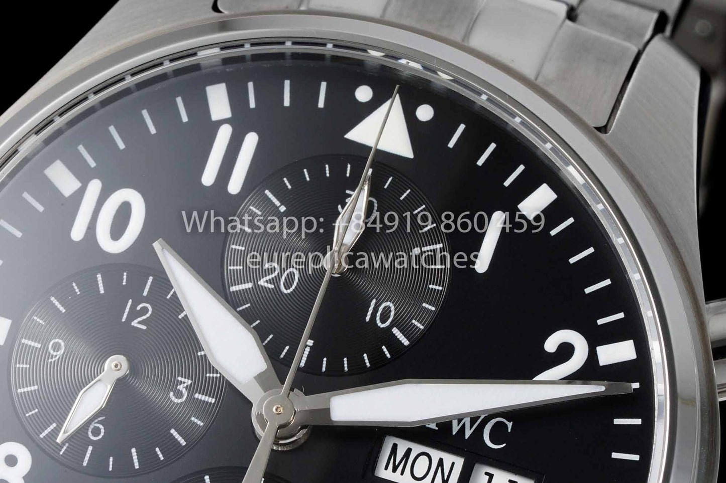 Relógio de piloto IWC Performance cronógrafo 41 Amg IW377710 BLS Fabricado 1:1 Melhor clone