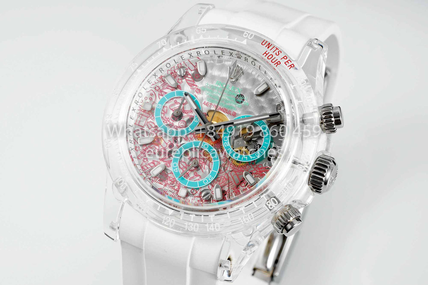 AET REMOULD Rolex Daytona "XMAS" Saphire 1:1 Mejor clon N6F Fabbrica
