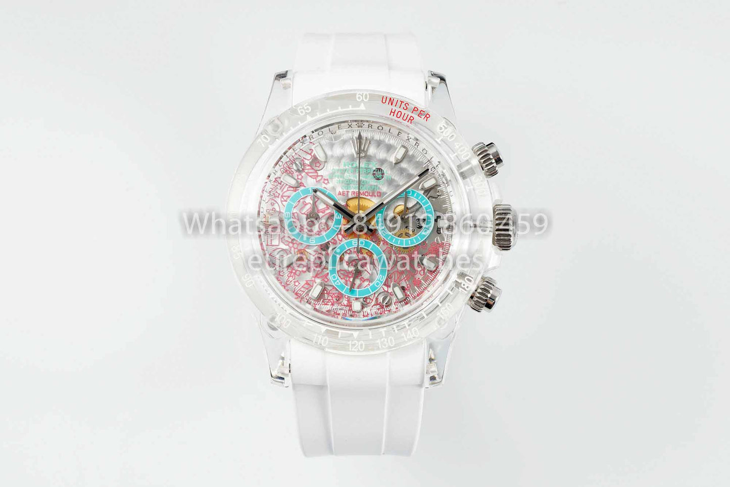 AET REMOULD Rolex Daytona "XMAS" Saphire 1:1 Mejor clon N6F Fabbrica
