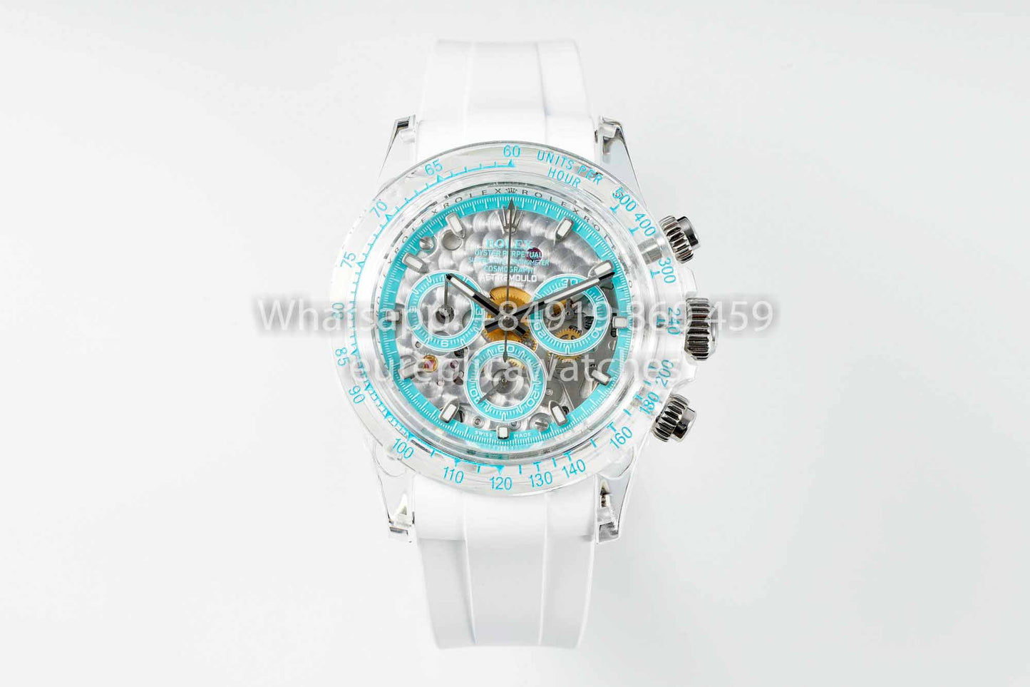 AET REMOULD Rolex Daytona "Abu Dhabi Blue" Saphire 1:1 Mejor clon N6F Fabbrica