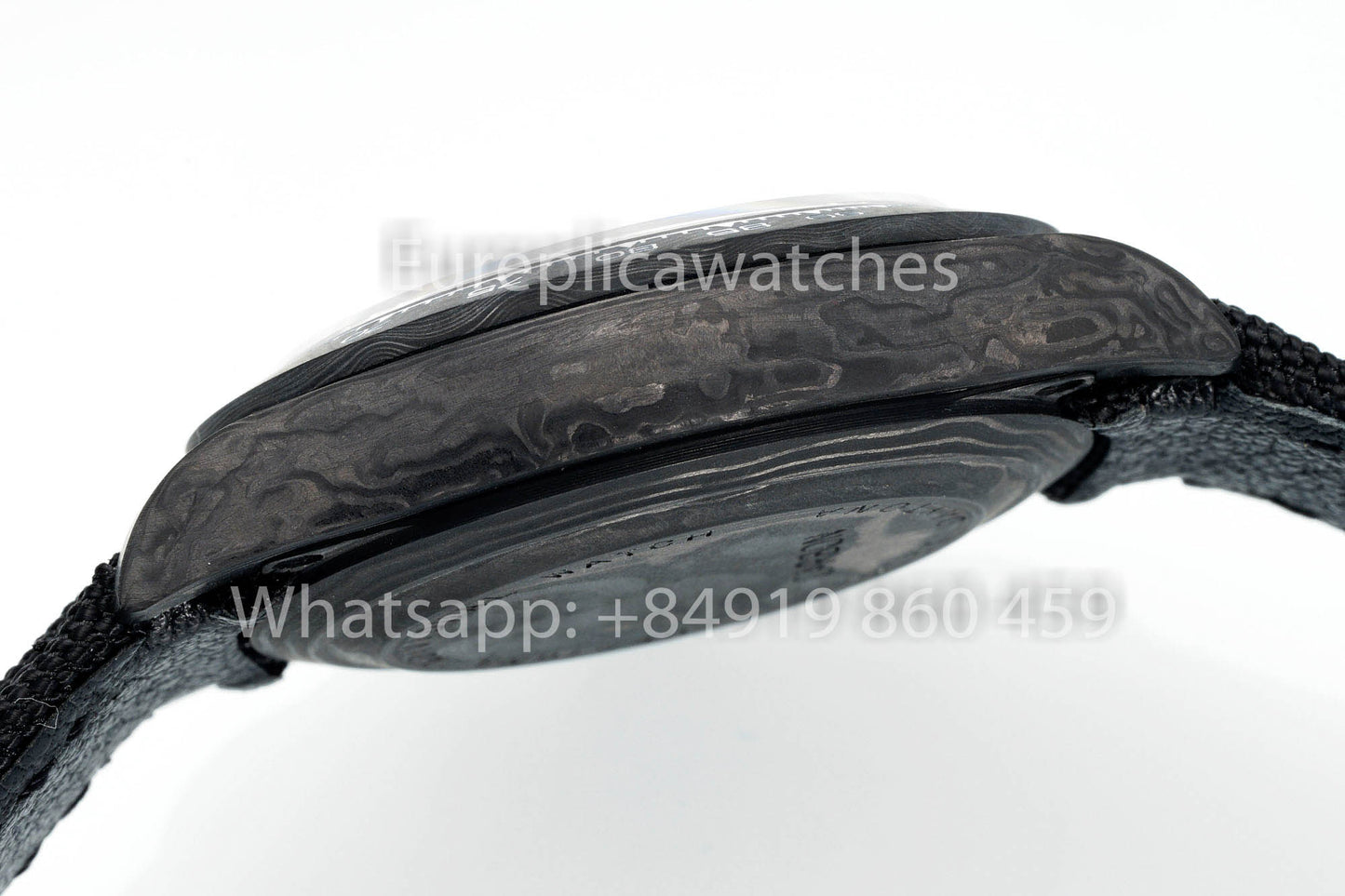 Rolex Daytona scheletrato quadrante Diw Custom NTPT Carbonio Cassa 1:1 Best Clone Blu Hands